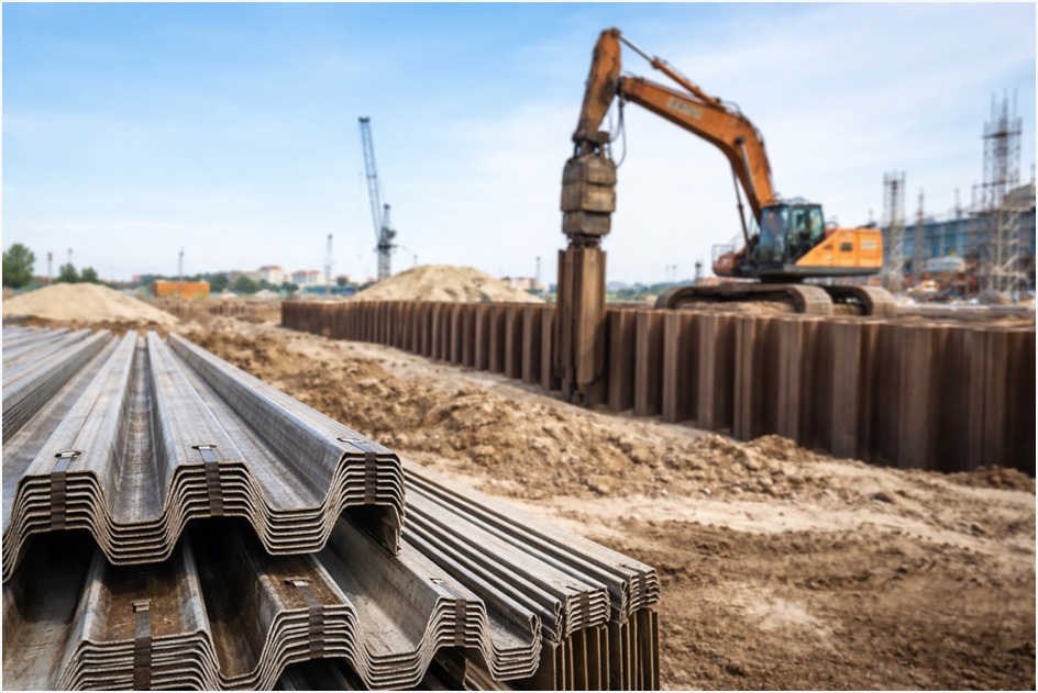 Steel Sheet Pile Manufacturers in Kolkata – Steel Solucio